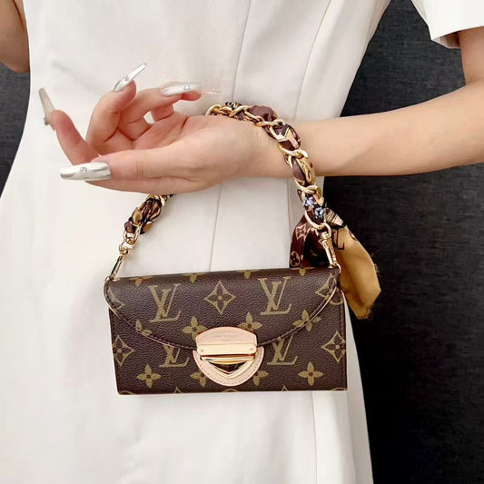 Luxury Style Crossbody Wallet Phone Case