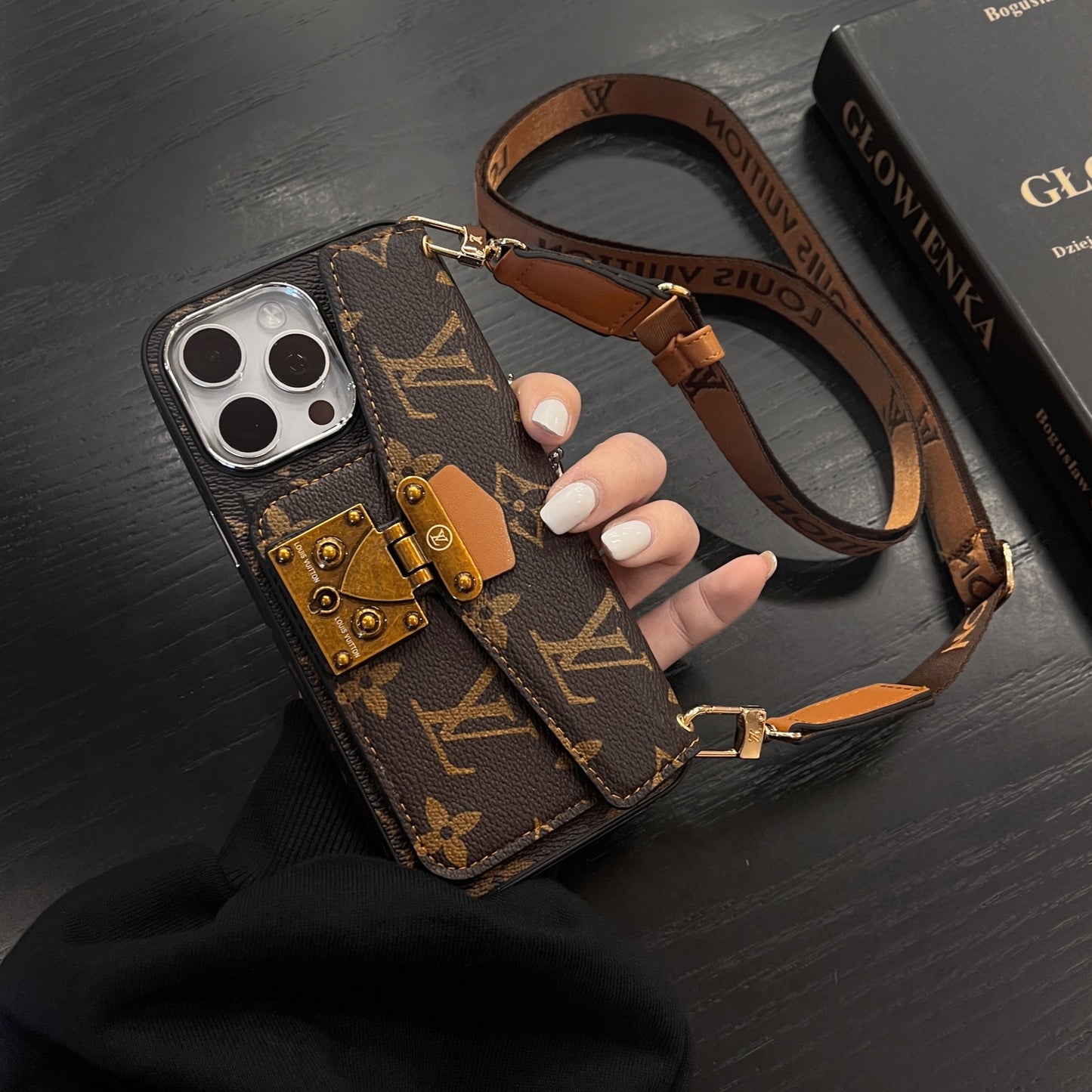 CrossBody Card Holder iPhone Case