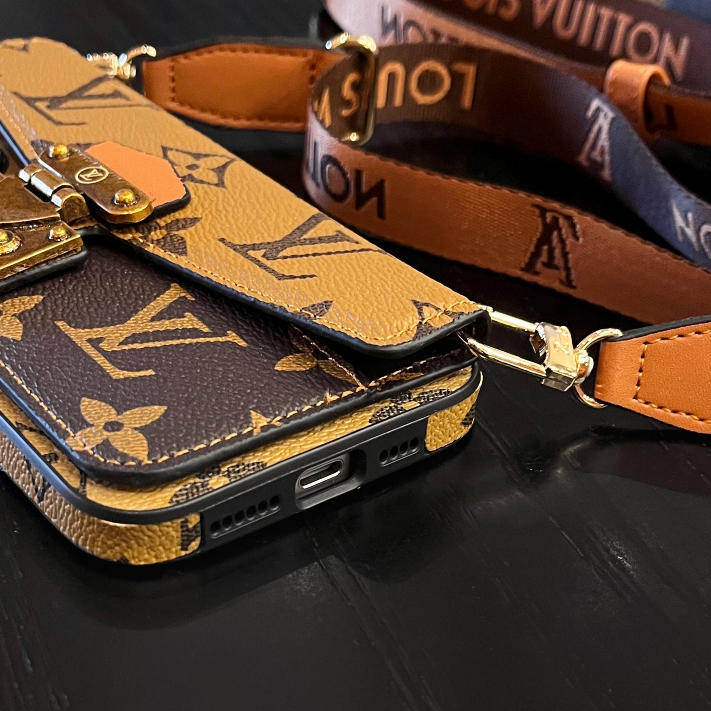 CrossBody Card Holder iPhone Case