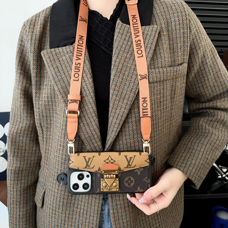 CrossBody Card Holder iPhone Case