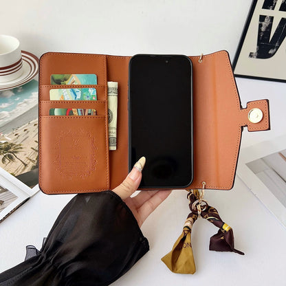 Elegant Designer Style Chain Phone Case Wallet