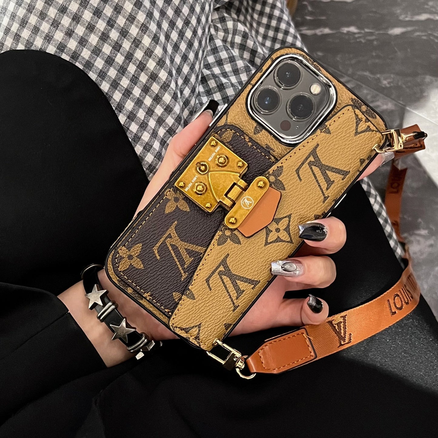 CrossBody Card Holder iPhone Case