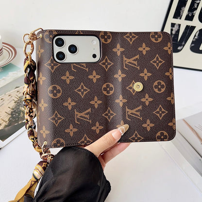 Elegant Designer Style Chain Phone Case Wallet