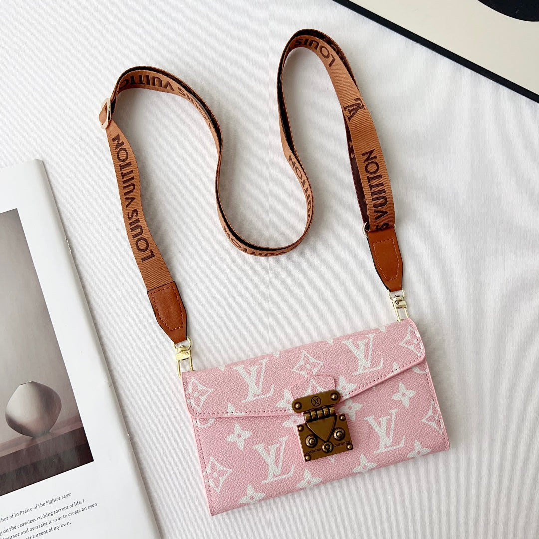 Elegant Designer Style Chain Phone Case Wallet