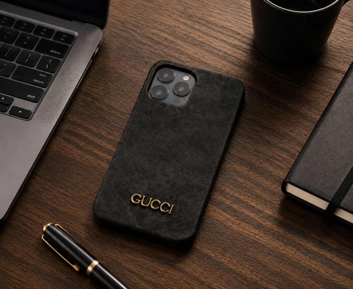Classic Vintage Suede-Style iPhone Case